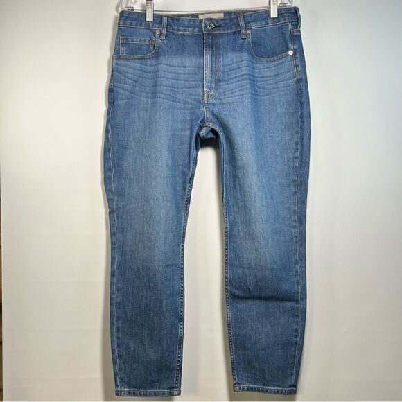 Everlane Mid Rise Blue Ankle Jeans 32 - Picture 1 of 4